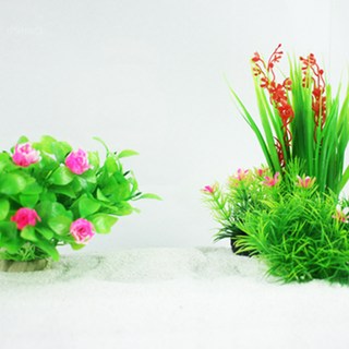 MOBYDICK 水族箱裝飾用人造水草造景組 B, 1套