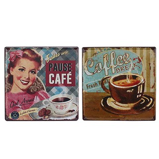 復古馬口鐵相框 L 2入組, 姐姐的咖啡廳 + 咖啡時光