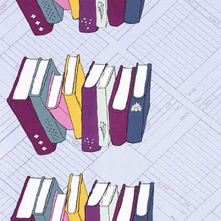 Windham 棉質文藝經典布料, 紫丁香色