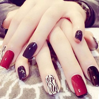 마켓감성 버라이어티 패턴 네일팁 24p, 타입20, 1개