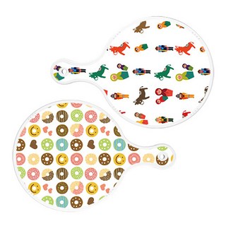 Roem Design 圓形上菜砧板 俄羅斯娃娃 2件套組, 俄羅斯娃娃, 甜甜圈, 1套