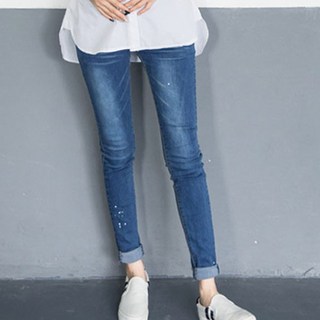 PANG PANG SHOP C 彩繪牛仔孕婦褲