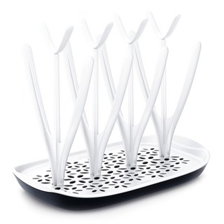 그뤠잇맘 풀잎 젖병 물병 건조대, 단품, 화이트