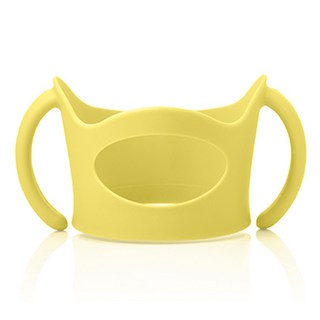 Petinube 矽膠奶瓶把手, 黃色, 1入