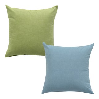 ECONY HOUSE 靠墊套 2入+靠墊棉芯 2入, 延都，天空