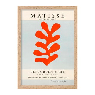 Think Us 亨利馬諦斯畫框 27 展覽海報2, 米色