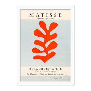 Think Us 亨利馬諦斯畫框 27 展覽海報2, 白色