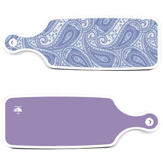 Loem 보라 서빙 도마 2p 세트, 보라 + 청백색라인아트, 1세트