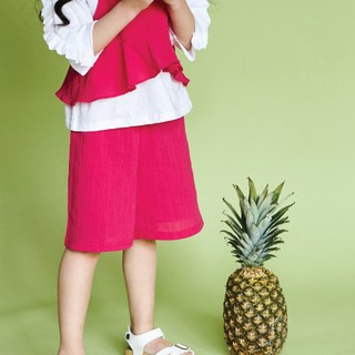 위시키즈 여아용 욜로 통바지