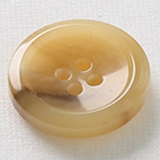 HR大鈕扣 袖扣 21mm, 淺米色, 8件