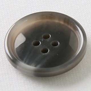 HR大鈕扣 Mani 鈕扣 25mm, 深灰色, 8個