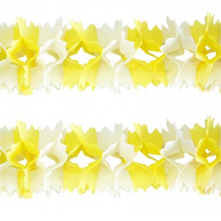 Party Show LP 派對拉旗, 2個, 黃色 + 白色