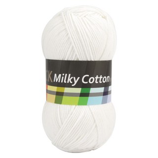 brandyarn Milky Cotton 編織線 120g, 3牛奶, 1個