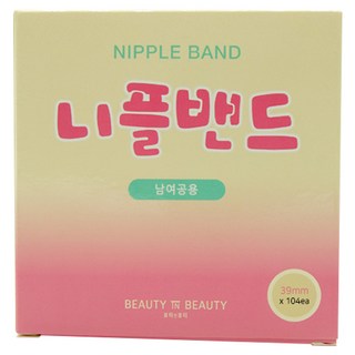 Beauty in Beauty 胸貼 104片, 1個