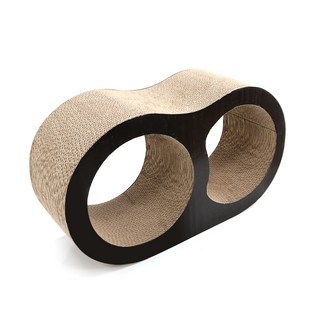 pecanori 貓咪抓板 雙層圓形 PECA3613, 1個, 混合顏色