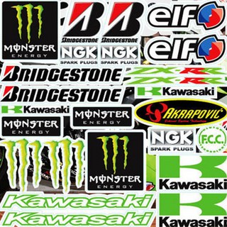 모터스티커 오토바이 스티커 세트, 레이싱10, 1세트