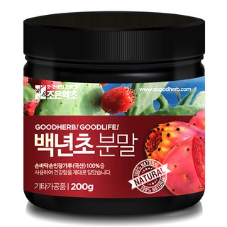GOODHERB 梨果仙人掌粉, 1罐, 200克