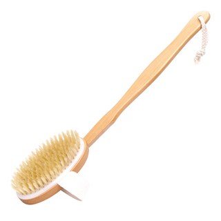 Block Mart 豬鬃毛分離式沐浴刷, 混色, 1入, 1個