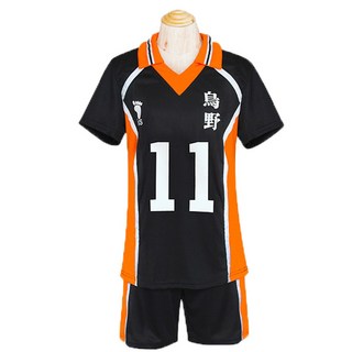 Party-bok.com 男女通用 排球少年!! Cosplay 烏野比賽服 HQ06-8