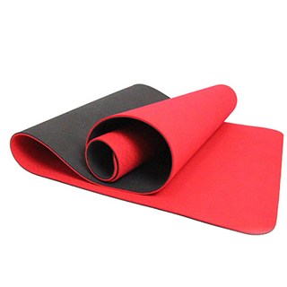 레드밸런스 TPE매트, 레드 + 블랙, 1개