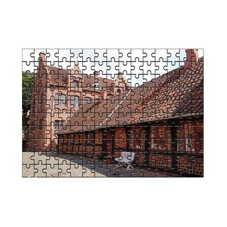 다모아 시험관 직소퍼즐 아주오래된집, 150피스, 혼합 색상, 1개