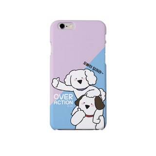 兔子萌 誇張動作狗貓 魅力超薄硬殼手機殼