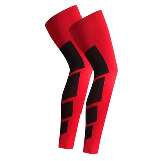 比西法姆斯 機能性運動壓力腿套 2入, 紅色