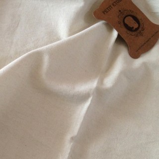 ECONY HOUSE 水洗亞麻素色布料, 12 象牙, 1入