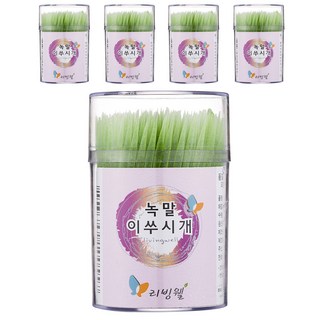 Living Well 圓柱形的澱粉牙籤, 250入, 5個