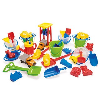 댄토이 모래놀이 세트 38, 혼합 색상, 1kg, 1개