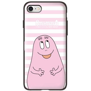 BARBAPAPA 泡泡先生 條紋鏡面輕薄手機殼