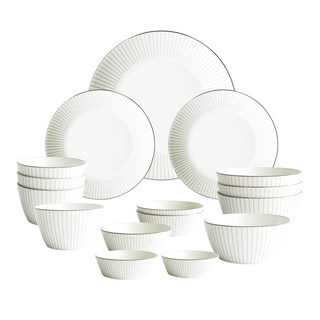 BELUZ casa 陽光四人家庭餐具組 16p, 混合顏色, 6種