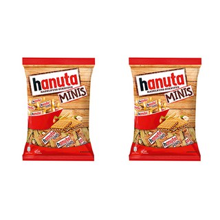 hanuta 迷你金沙榛果巧克力夾心餅乾, 200g, 2包