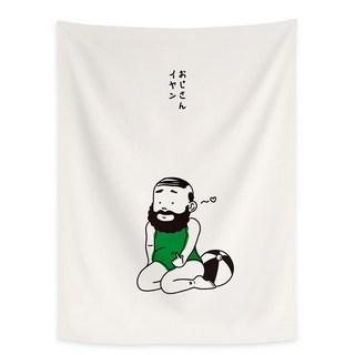 VIZUAL FACTORY Aing大叔織物海報, 混合顏色