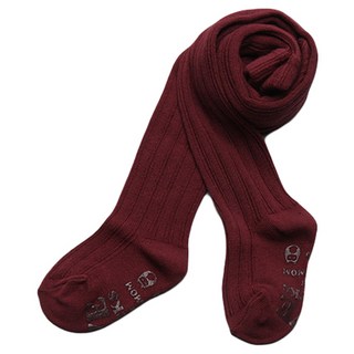 Wesocks & Papamom 兒童厚羅紋連褲襪
