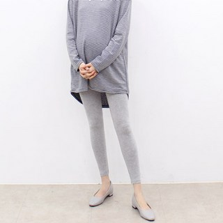 PANG PANG SHOP 孕婦款人造纖維彈力緊身褲