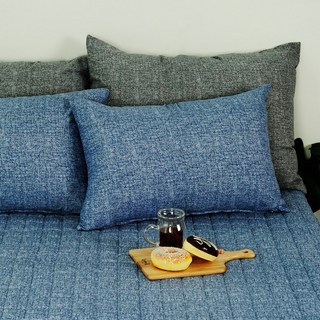 스코홈 몽크 베개커버 + 솜 세트, 몽크블루, 1개