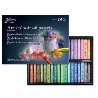 문교 아티스트 소프트 오일 파스텔, 36색, 1개