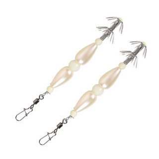 엑스코어 쭈꾸미에기 XCD-02 스테 에깅루어 이까 2p, 05 화이트, 38g, 2개