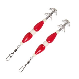 엑스코어 쭈꾸미에기 XCD-02 루어 2p, 01 레드, 38g, 2개