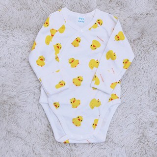 베베원 오리 양면 배냇 슈트