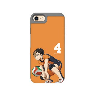 Haikyu 排球少年 視覺圖案 烏野 斯基努 滑蓋卡夾防撞手機殼