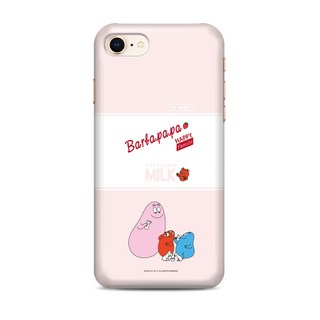 BARBAPAPA 泡泡先生 纖薄貼合硬殼牛奶系列手機殼