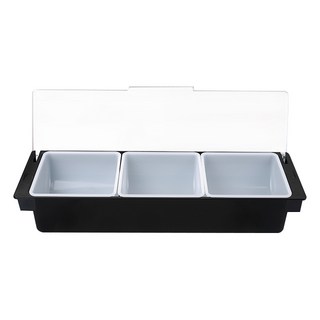 바이굿즈 가니쉬 양념통 3구 세트, 1세트, 케이스 + 빈 3p