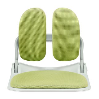 舒適椅 白色框架可折疊網布和室椅, 綠色