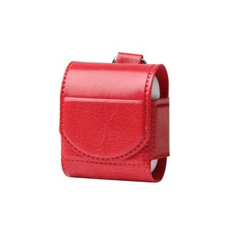 miniPle 란도셀 에어팟 레더 케이스, 레드