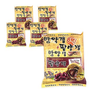 크라운 밤양갱 + 팥양갱, 400g, 5세트