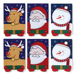 Somssi 張聖誕迷你卡, 混色, 2套