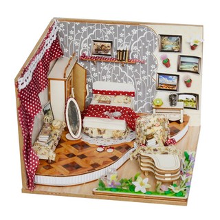 ADICO DIY迷你木屋套組, 老城區臥室