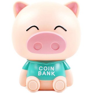 포포팬시 해피 돼지 저금통, 민트, 1개